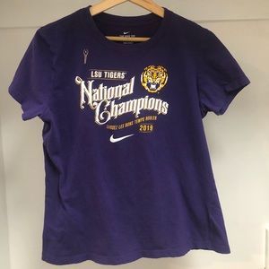 LSU women’s shirt